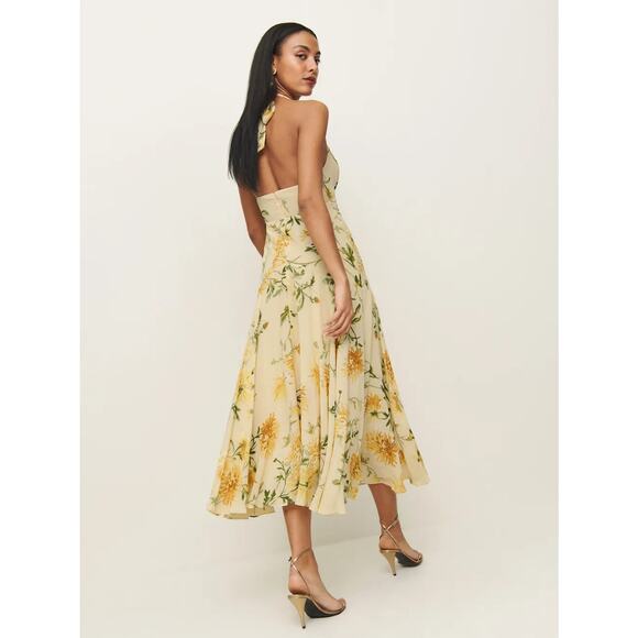 Reformation Briony Dress Honeyglow - Picture 5 of 13